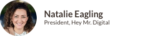 Natalie Eagling, a marketing agency founder, engages Revenue Ranch's Coaching services